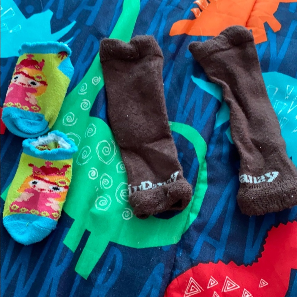 Baby leg warmers and socks